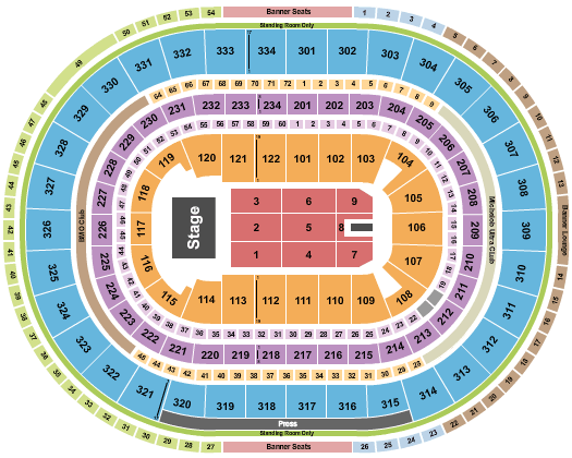 United Center Paul McCartney Seating Chart